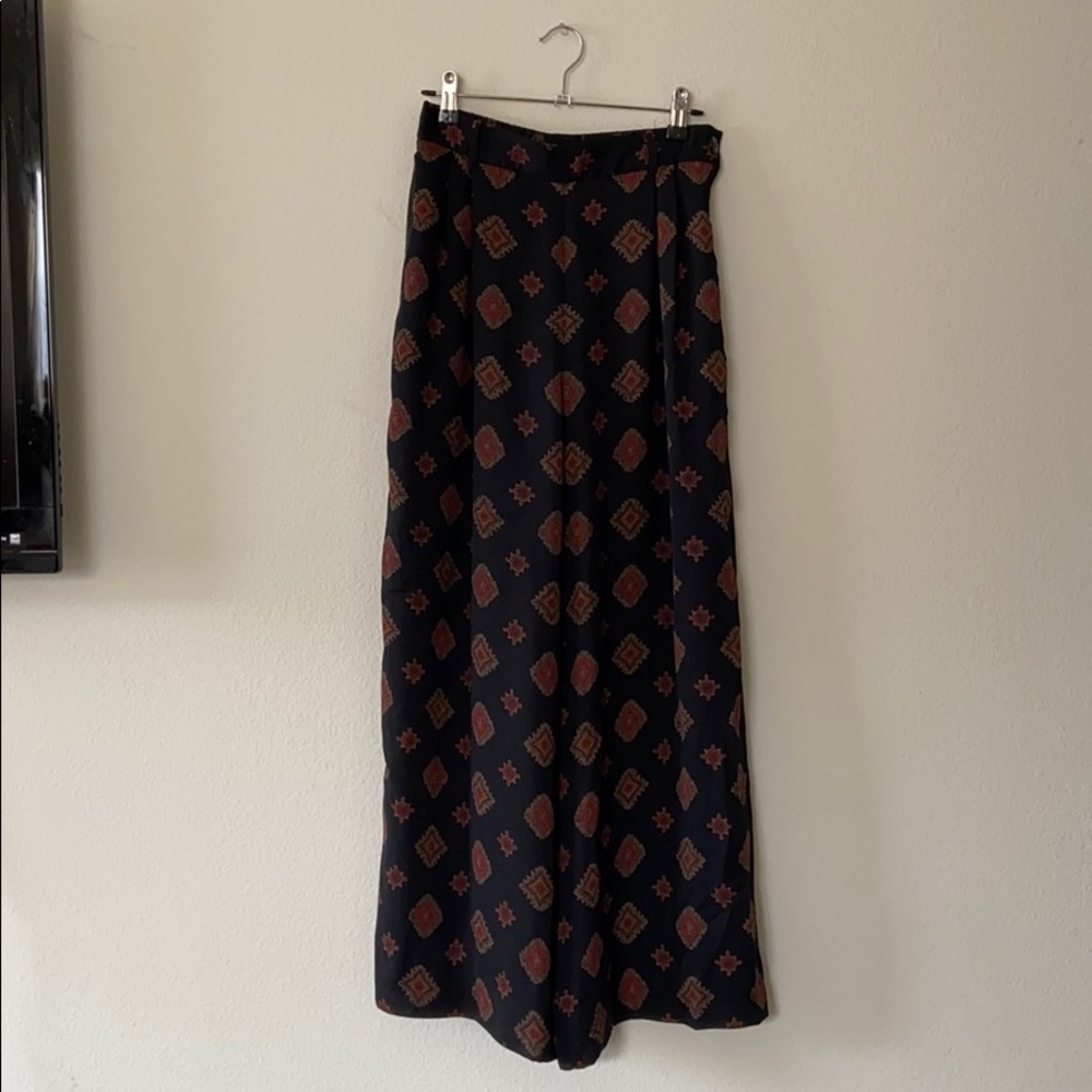 High waisted trousers